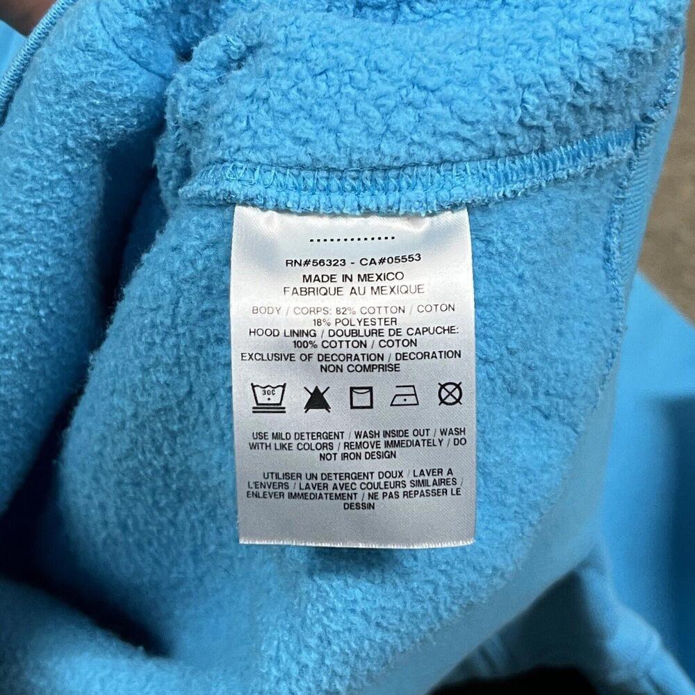 Nike Sportswear Club Just Do It Fleece Pullover Hoodie 336328-47B Sz L - Stains - Picture 6 of 15